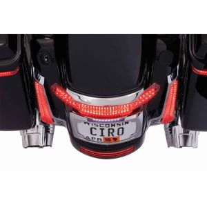 Alternative view of Ciro&reg; Latitude Tail Light & License Plate Holder w LightStrike&reg;