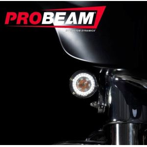 ProBEAM® Amber/White Dynamic Ringz™ With Smoked Lenses