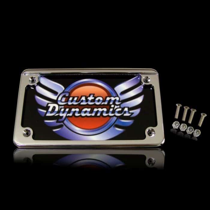 CUSTOM DYNAMICS LPF-RAD-B-LP LED License Plate Frame 