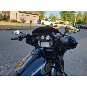 Alternative view of KST "Punisher" Handlebars for Bat Wing Fairings 2014-2023