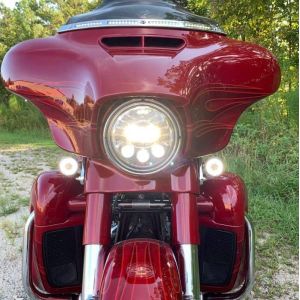 Alternative view of ProBEAM® Adaptive 2 7" Led Headlamp For Harley-Davidson® Motorcycles