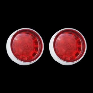ProBEAM® Bullet Bezel Red 1156 Rear Led Turn Signals - Image 2
