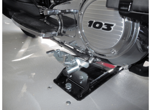 Biker Bar - Strapless Motorcycle Lock-Down System for Trailers - Non ...