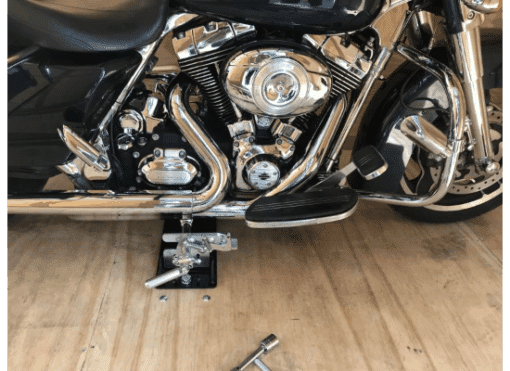 Biker Bar - Strapless Motorcycle Lock-Down System for Trailers - Non ...