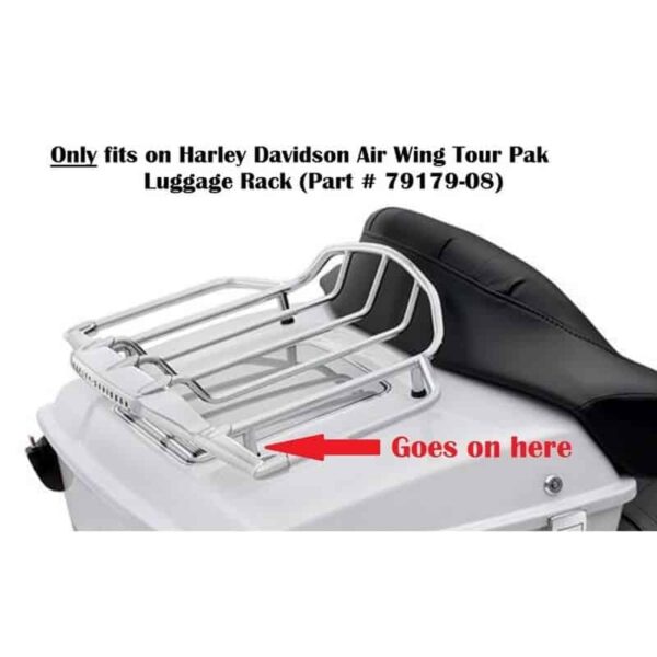 HARLEY AIR WING RACK FITMENT