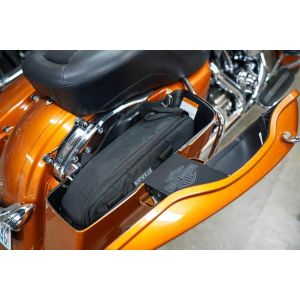 Alternative view of RickRak Saddlebag Kooler with New Removable Liner