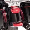 Filler Panel Lights for Ultra and Road King with all RED LEDs in Chrome or Black