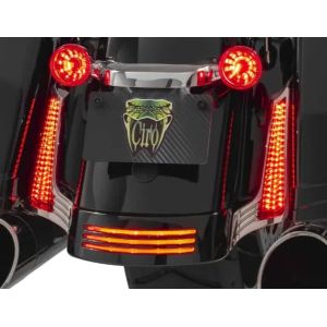 Filler Panel Lights for '14-UP Street Glide / Special, Road Glide Custom, Road King Special with ALL RED LEDs