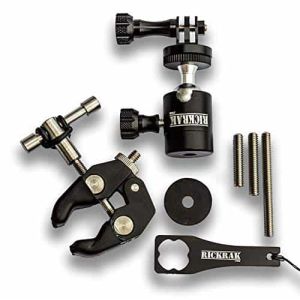 ATV Side By Side Heavy Duty Go Pro Clamp Mount w Wrench and Hardware