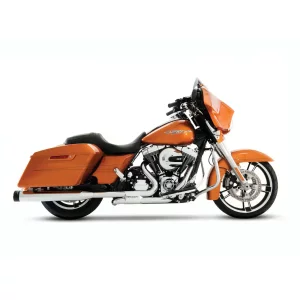 Alternative view of Rinehart Racing® Slimline Duals Header Kit w Baffles for '16 & Earlier Harley Touring