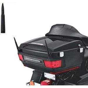 Short Whip Metal AM/FM/XM CB Antenna Bullet Mast for Harley Davidson