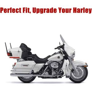 Alternative view of 7- inch Short Motorcycle Antenna Replacement for Harley Davidson '98-UP Touring Bikes