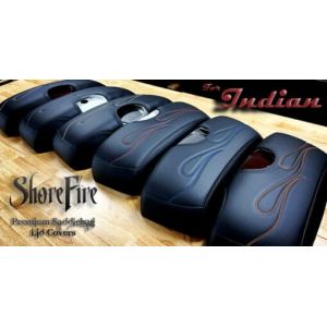 ShoreFire Premium Saddlebag Lid Covers for Indian