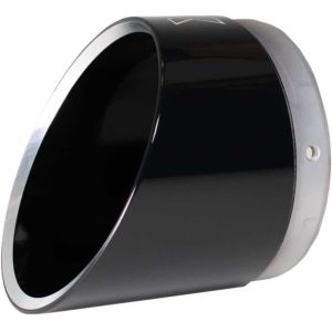 Alternative view of KHROME WERKS 202885 HP-Plus 4.5" Slip-On Mufflers for Touring - Black with Edge