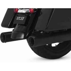 Vance and Hines Black Eliminator 400 Slip-on Mufflers 17-UP Harley-Davidson M8 Touring Models
