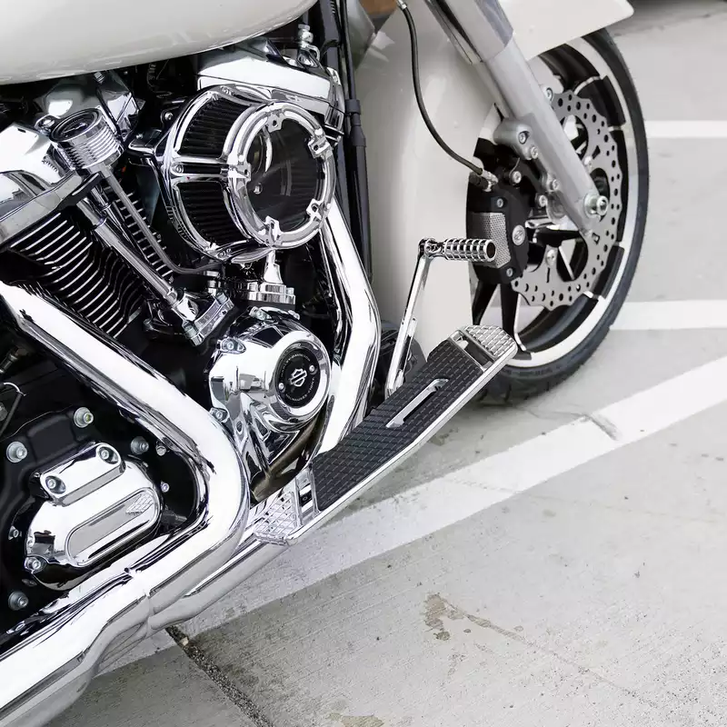 Arlen Ness® Speedliner Floorboards - CHROME - RickRak