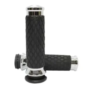 Avon Grips® Diamond Contour Grips – Chrome Finish (Fly by Wire)