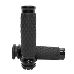 Avon Grips® Diamond Contour Grips – Black Finish (Fly by Wire)