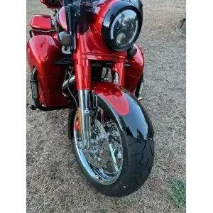 RickRak&reg; REAL Carbon Fiber 18" Fat Fender w Custom Paint and Clear Coating - Image 3