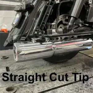 Alternative view of TAB Performance® 50 Cal - Slip-On Mufflers for '17-UP H-D Touring - Chrome