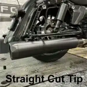 Alternative view of TAB Performance® 50 Cal - Slip-On Mufflers for '17-UP H-D Touring - Black