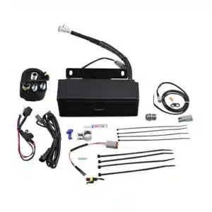 UltraCool® 3.0 Below Regulator Mount Oil Cooler with Fan Kit for FLH - Gloss Black