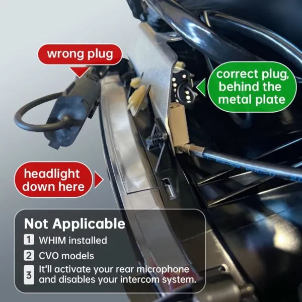 Apple Car Play® Jumper Plug for 20192023 Road Glide or Street Glide w