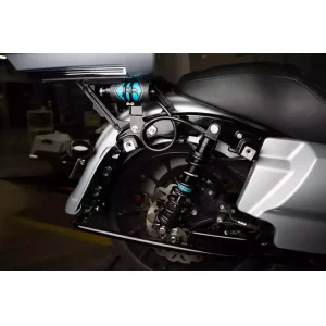 Alternative view of Legend&reg; REVO ARC RR External Mounting Brackets FLH (2009-2024)