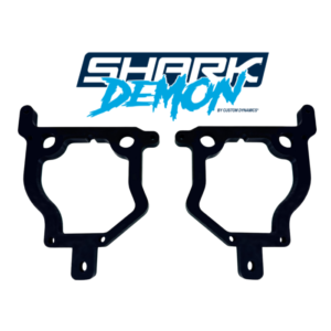 Shark Demon™ Road Glide Headlight Amp Spacer Kit for Aftermarket Amplifiers