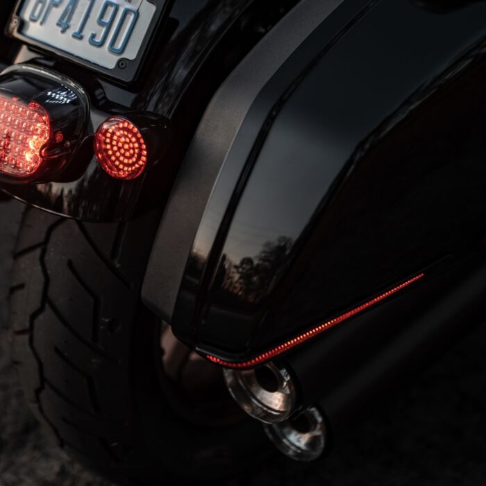 Custom Dynamics® LED Saddlebag Lights For Softail Low Rider ST & Sport Glide - Image 3