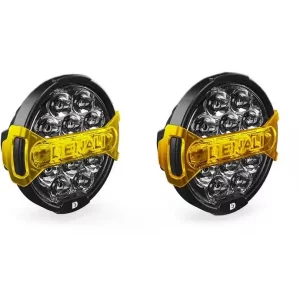 Alternative view of Denali Destroyer® STREET LEGAL LED Headlight Kit for '15-'23 Road Glide