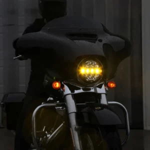 Denali Destroyer® STREET LEGAL LED Headlight Kit for '14-'23 Street Glide / Ultra / Bat Wing Fairings