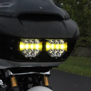 Denali Destroyer® STREET LEGAL LED Headlight Kit for '15-'23 Road Glide