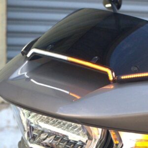 Custom Dynamics® LED Center Fairing Vent Trim for 24 Road Glide FLTRX FLTRXSTSE & 23-24 Road Glide FLTRXSE - OEM Windshields