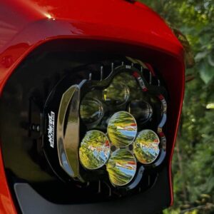 Alternative view of Custom Dynamics® Shark Demon® Performance LED Headlight for 2024 FLHX & 2023-2024 FLHXSE