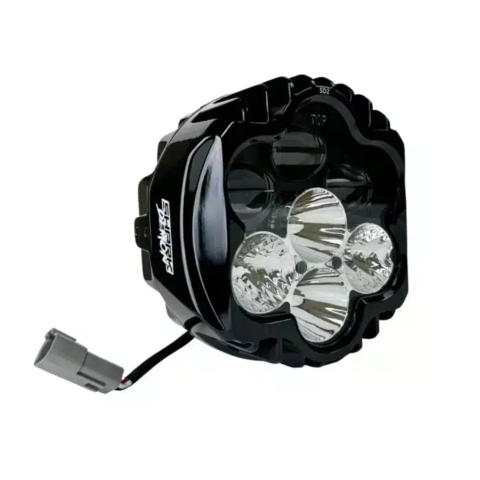 Custom Dynamics® Shark Demon® Performance LED Headlight for 2024 FLHX & 2023-2024 FLHXSE - Image 4