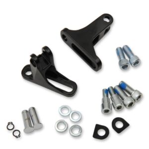 RickRak® Short Passenger Footpeg Mount Kit - Black
