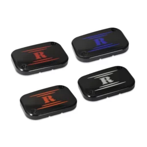 RickRak® New Design Custom Brake Reservoir Covers for 2014 - 2025 Harley Touring