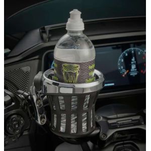 Alternative view of Ciro® GEN 2 Chrome Top Drink Holder with Chrome Perch Mount