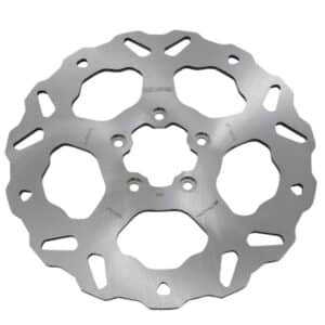 GBRAKES® DF680W 5 Lug HUB MOUNT Front Wave® Solid Rotor