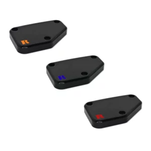 RickRak® Custom Brake Reservoir Covers for 2024+ Harley Touring - Small Logo
