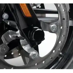 Alternative view of RickRak® Gloss Black Front Axle Nut Covers