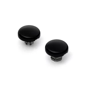 RickRak® Gloss Black Front Axle Nut Covers