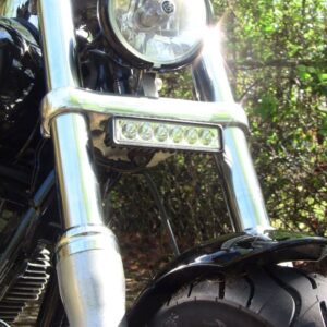 Custom Dynamics® High Power LED Auxiliary Driving Light Bar for Dyna or Softail
