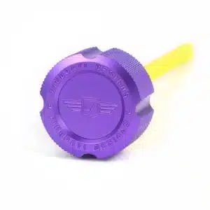 Figurati Designs® Performance Dipstick for Harley-Davidson Touring M8 (2017-2025) - Knurled Purple