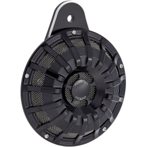Arlen Ness® Billet Horn 15 Spoke - Black - Big Twin