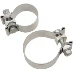 Khrome Werks® Exhaust Clamps - Stainless Steel