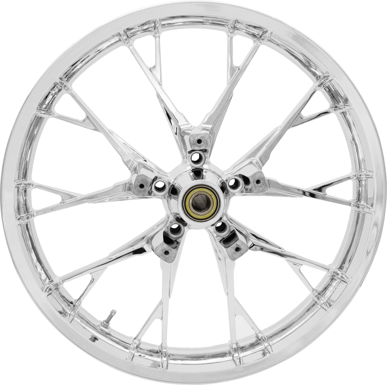 Coastal Moto® Wheel - Marlin - Front - Dual Disc/without ABS - Chrome - 21x3.5 - 3D-MAR213CH07