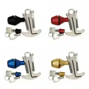 Robert Becker® Helmet LOX® Perch Mount - Black - Blue - Red - Gold