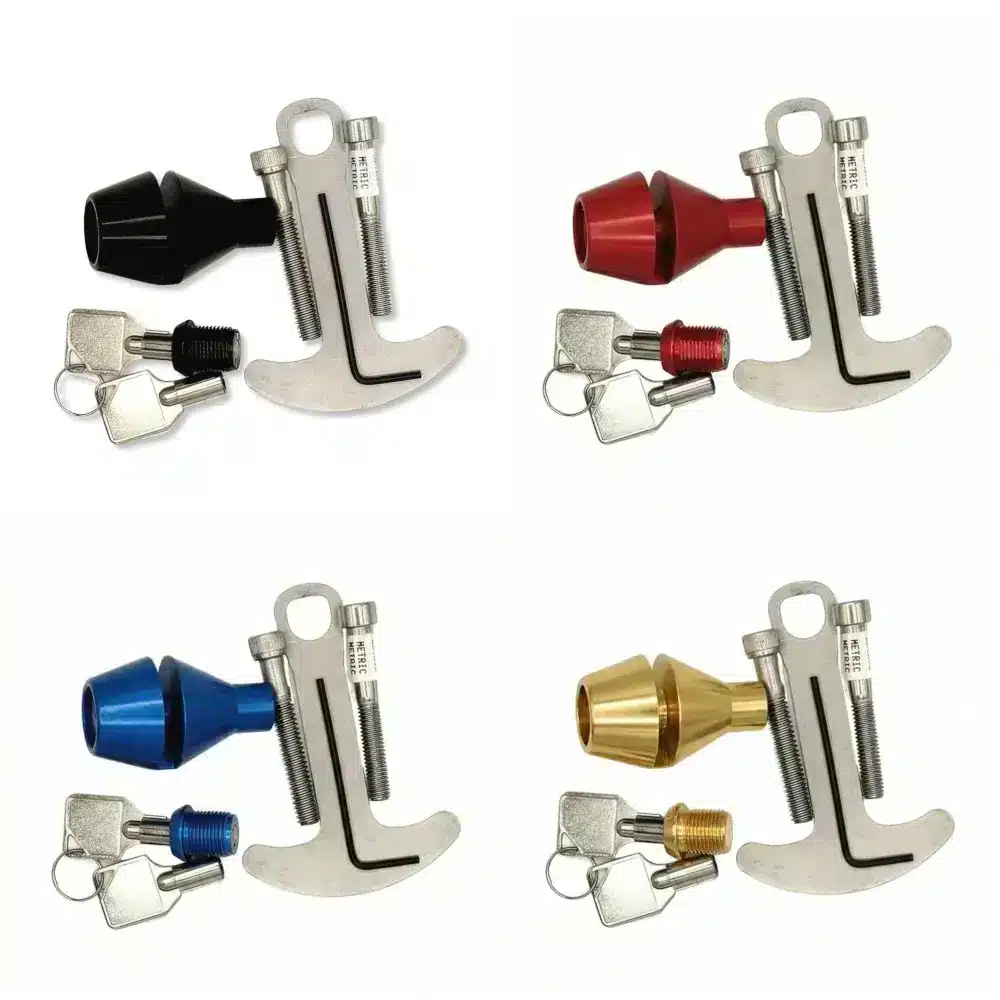 Robert Becker® Helmet LOX® Perch Mount - Black - Blue - Red - Gold